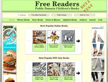 Tablet Screenshot of freereaders.org